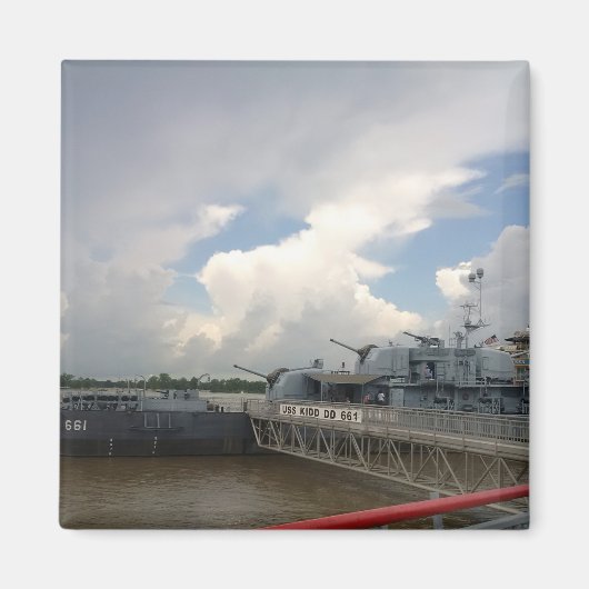 USS KIDD Magnet (Vorne)