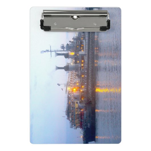 USS KIDD Mini Clipboard Klemmbrett (Vorderseite)
