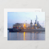 USS KIDD Postcard Postkarte (Vorne/Hinten)