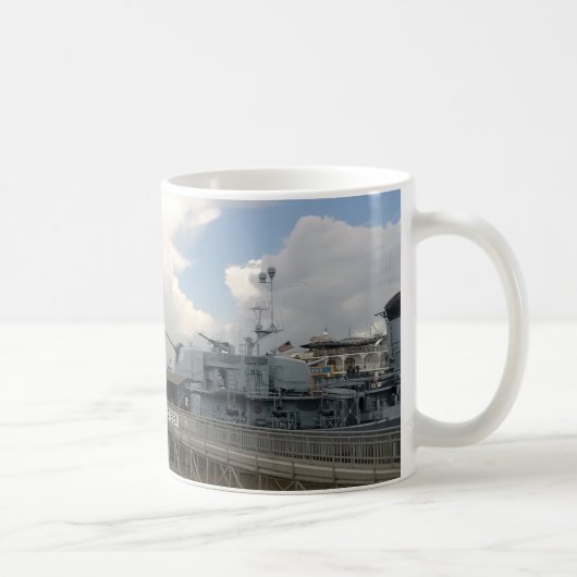 USS KIDD-Tasse Kaffeetasse (Rechts)