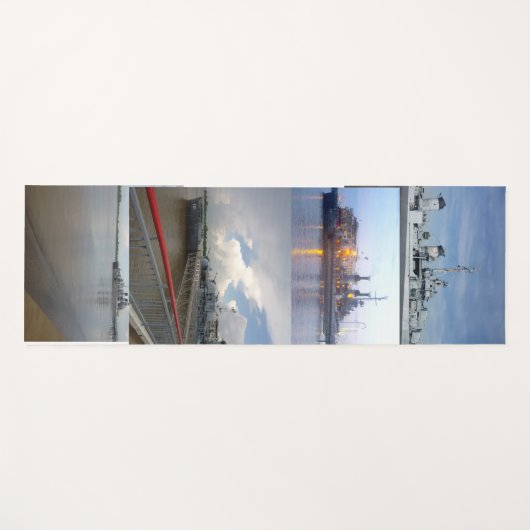 USS Kidd Yogamatte (Vorderseite (Horizontal))