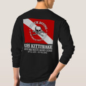 USS Kittiwake (best wrecks) T-Shirt (Rückseite)