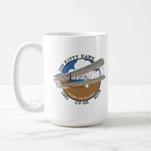 USS KITTY HAWK CV-63 1961-2009 TASSE (Links)