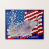 USS Kitty Hawk CV-63 Puzzle (Horizontal)