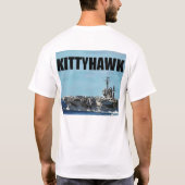USS KITTY HAWK T-Shirt (Rückseite)