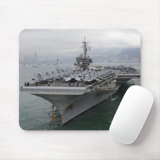 USS- KITTY HAWKFlugzeugträger mousepad (Mit Mouse)