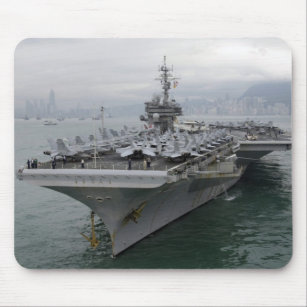 USS- KITTY HAWKFlugzeugträger mousepad