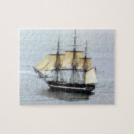 USS-Konstitution an der vollen Maske Puzzle