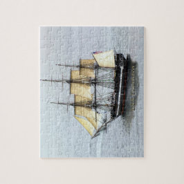 USS-Konstitution an der vollen Maske Puzzle