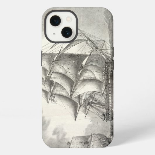 USS-Konstitution iPhone Hülle (Rückseite)