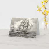 USS-Konstitution Karte (Gelbe Blume)