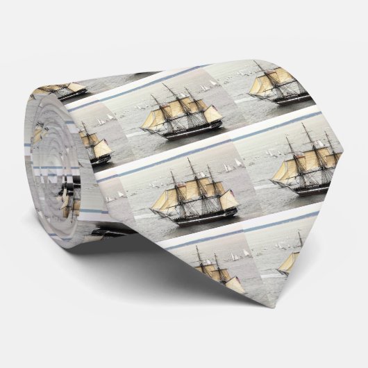 USS-Konstitution, Parade des Segels Krawatte (Gerollt)