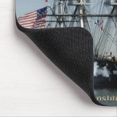 USS-Konstitutions-Zündungs-Kanonen Mousepad (Ecke)