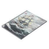 USS-Konstitutionsköpfe für MAJESTÄT Fregatte Notizblock (Linke Seite)