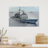 USS Lake Champlain (CG 57) Poster (Küche)