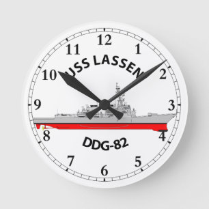 USS LASSEN - DDG-82 - ARLEIGH BURKE RUNDE WANDUHR