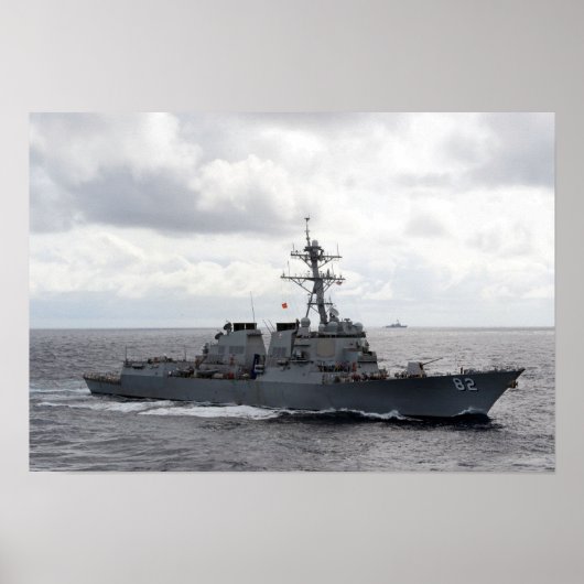 USS Lassen (DDG 82) Poster (Vorne)