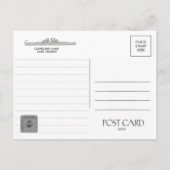 USS LITTLE ROCK CL-92/CG-4/CLG-4 Postkarte (Rückseite)