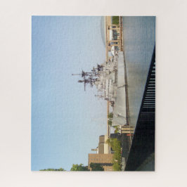 USS Little Rock in Erie Naval und Militärpark Puzzle