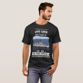 USS Luce DLG 7 DDG funny T-Shirt (Vorne ganz)