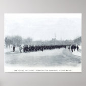 USS Maine auf der Shore Drill Poster (Vorne)