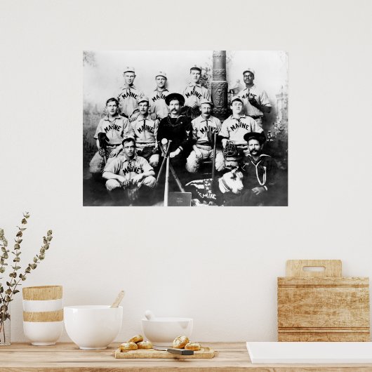 USS Maine Baseball Poster (Küche)
