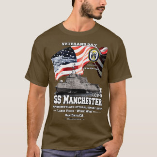 USS Manchester Independenceclass Littoral fight T-Shirt