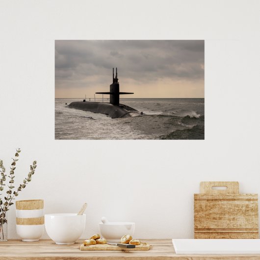 USS Maryland (SSBN 738) Poster (Küche)