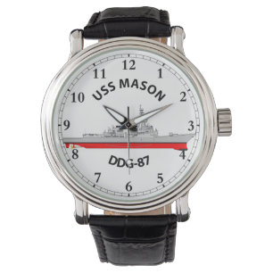 USS MASON - DDG-87 - ARLEIGH BURKE WATCH ARMBANDUHR