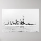 USS Massachusetts Poster (Vorne)