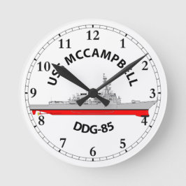 USS MCCAMPBELL - DDG-85 - ARLEIGH BURKE RUNDE WANDUHR