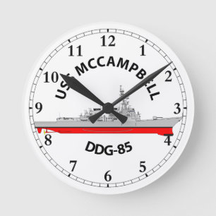 USS MCCAMPBELL - DDG-85 - ARLEIGH BURKE RUNDE WANDUHR