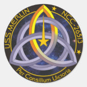 USS Merlin Sticker Set (Vorderseite)