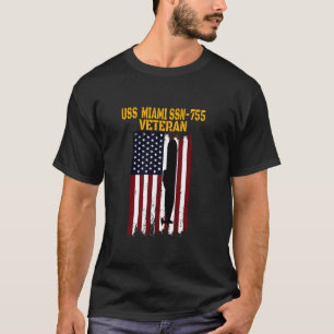 USS Miami SSN 755 U-Boot Veterans Day Veterans T-Shirt