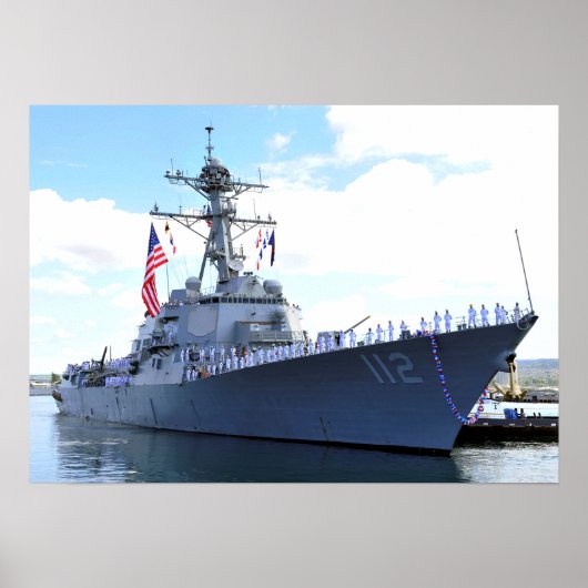 USS Michael Murphy (DDG 112) Poster (Vorne)