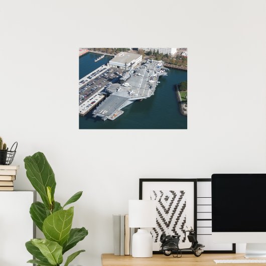 USS Midway Foto Poster (Heimbüro)