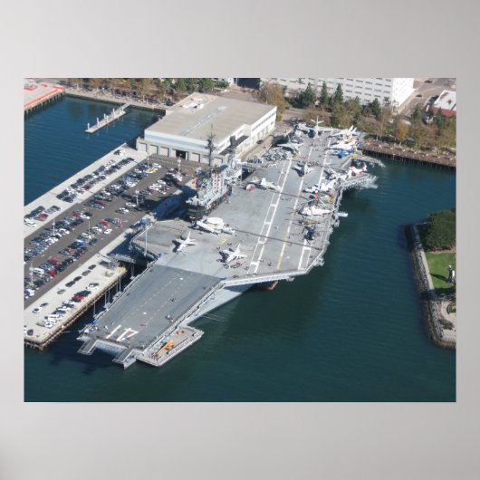 USS Midway Foto Poster (Vorne)