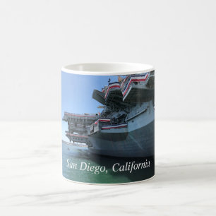 USS Midway in San Diego, Kalifornien Kaffeetasse