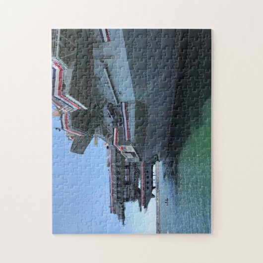 USS Midway Schiff in San Diego Puzzle (Vertikal)