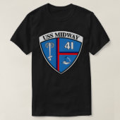 USS Midway  T-Shirt (Design vorne)