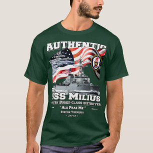USS Milius DDG69 Navy Zerstörer T-Shirt