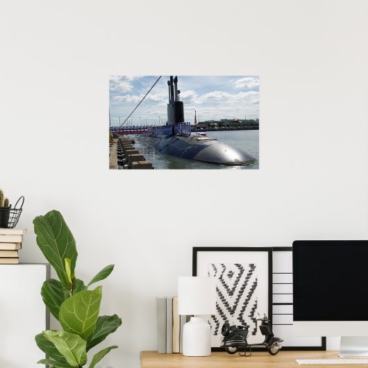 USS Minnesota (SSN 783) Poster (Heimbüro)