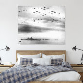 USS Missouri Flyover Übergabe Japans Leinwanddruck (Insitu (Schlafzimmer))