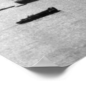 USS Missouri Flyover Übergabe Japans Poster (Ecke)