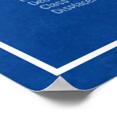 USS Missouri - Pläne für Schiffskonzepte ABD Poster (Ecke)