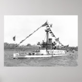 USS Monitor Amphitrite Poster (Vorne)