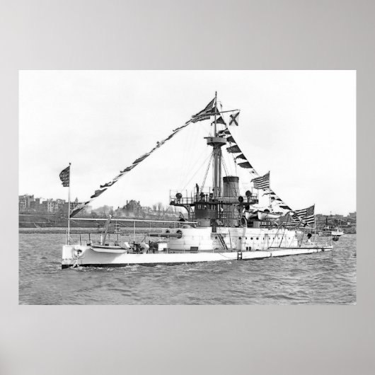 USS Monitor Amphitrite Poster (Vorne)