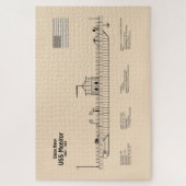 USS Monitor - Schiffskonzepte SD Puzzle (Vertikal)