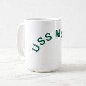 USS MOOC-Tasse Kaffeetasse (Vorderseite Links)