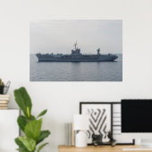 USS Mount Whitney (LCC 20) Poster (Heimbüro)